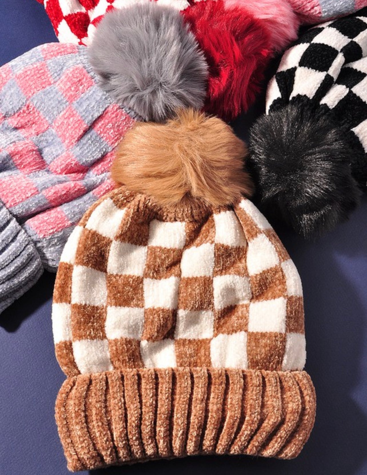 Checker Beanie