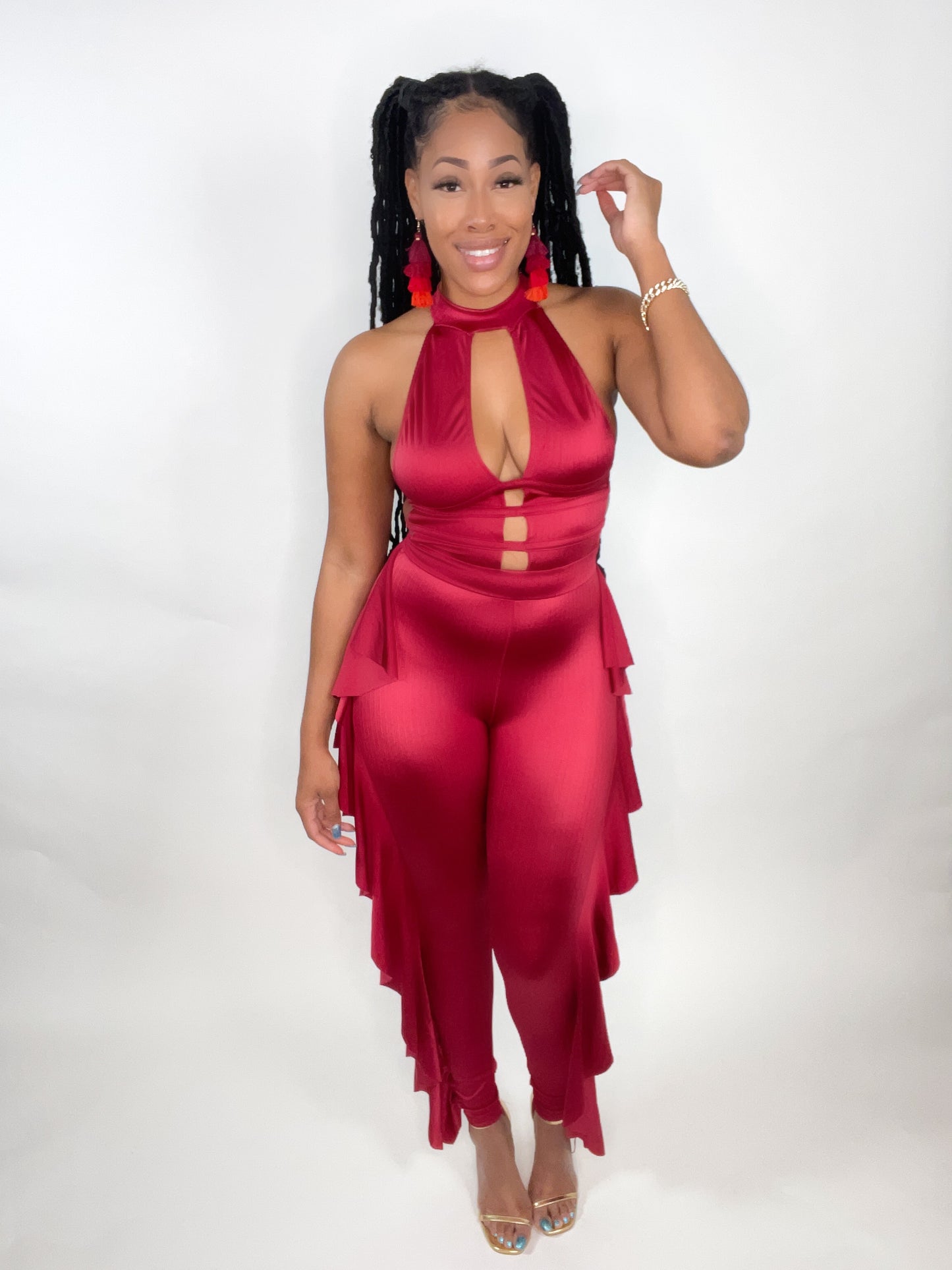 Red Passion Jumpsuit