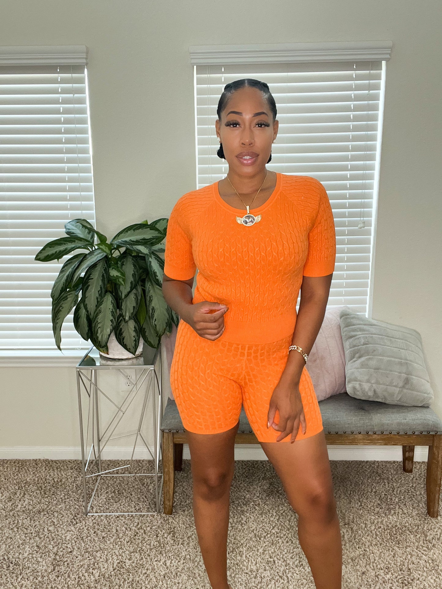 Shorty Set Orange