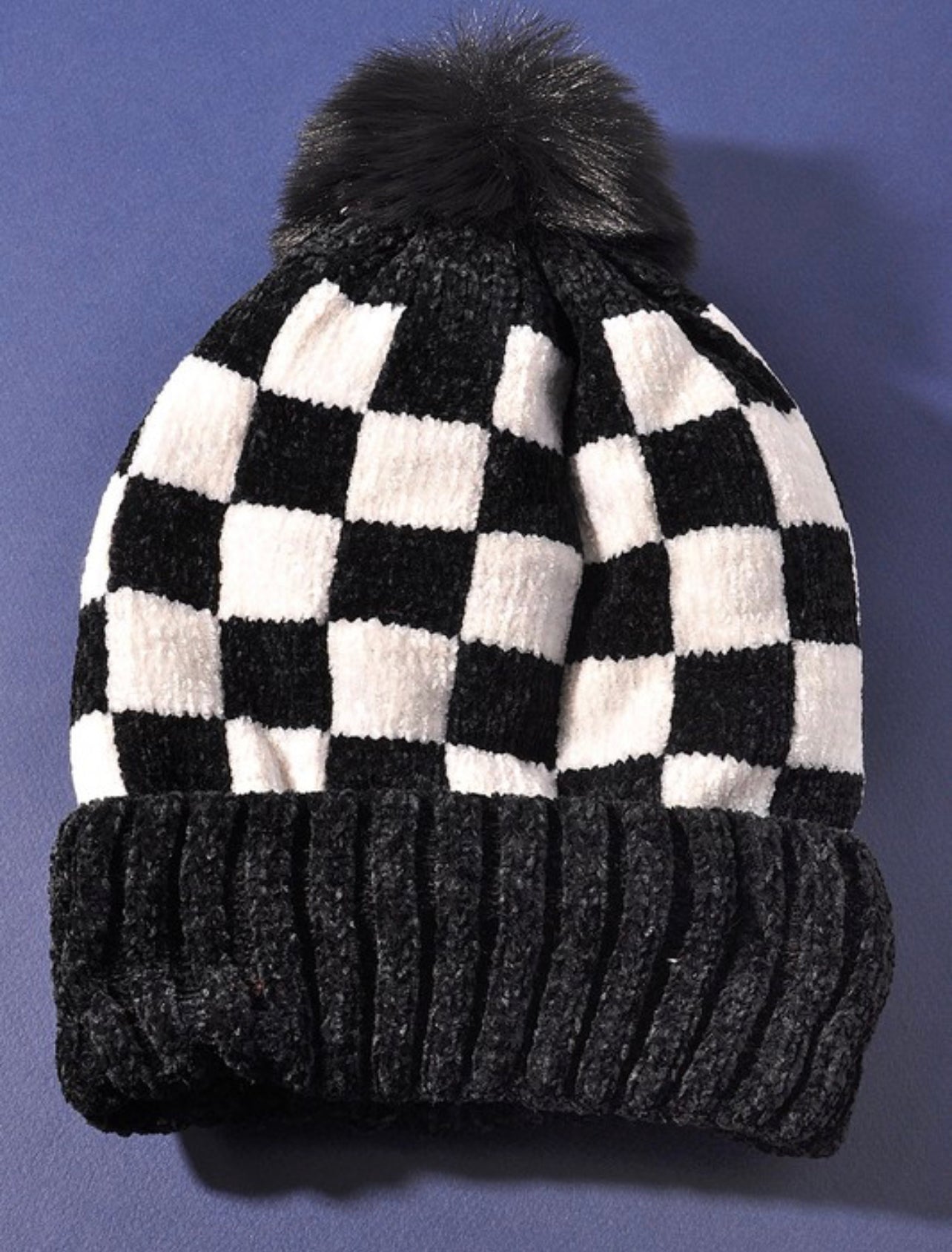 Checker Beanie