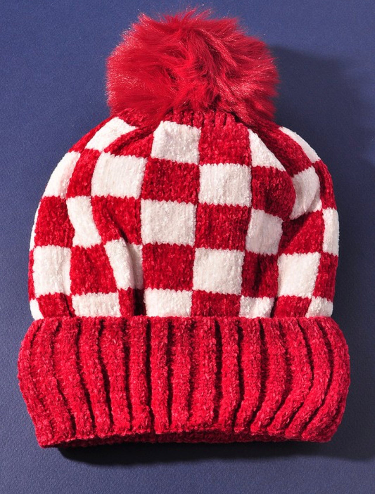 Checker Beanie