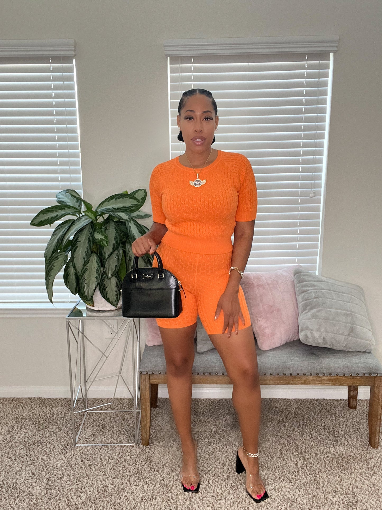 Shorty Set Orange