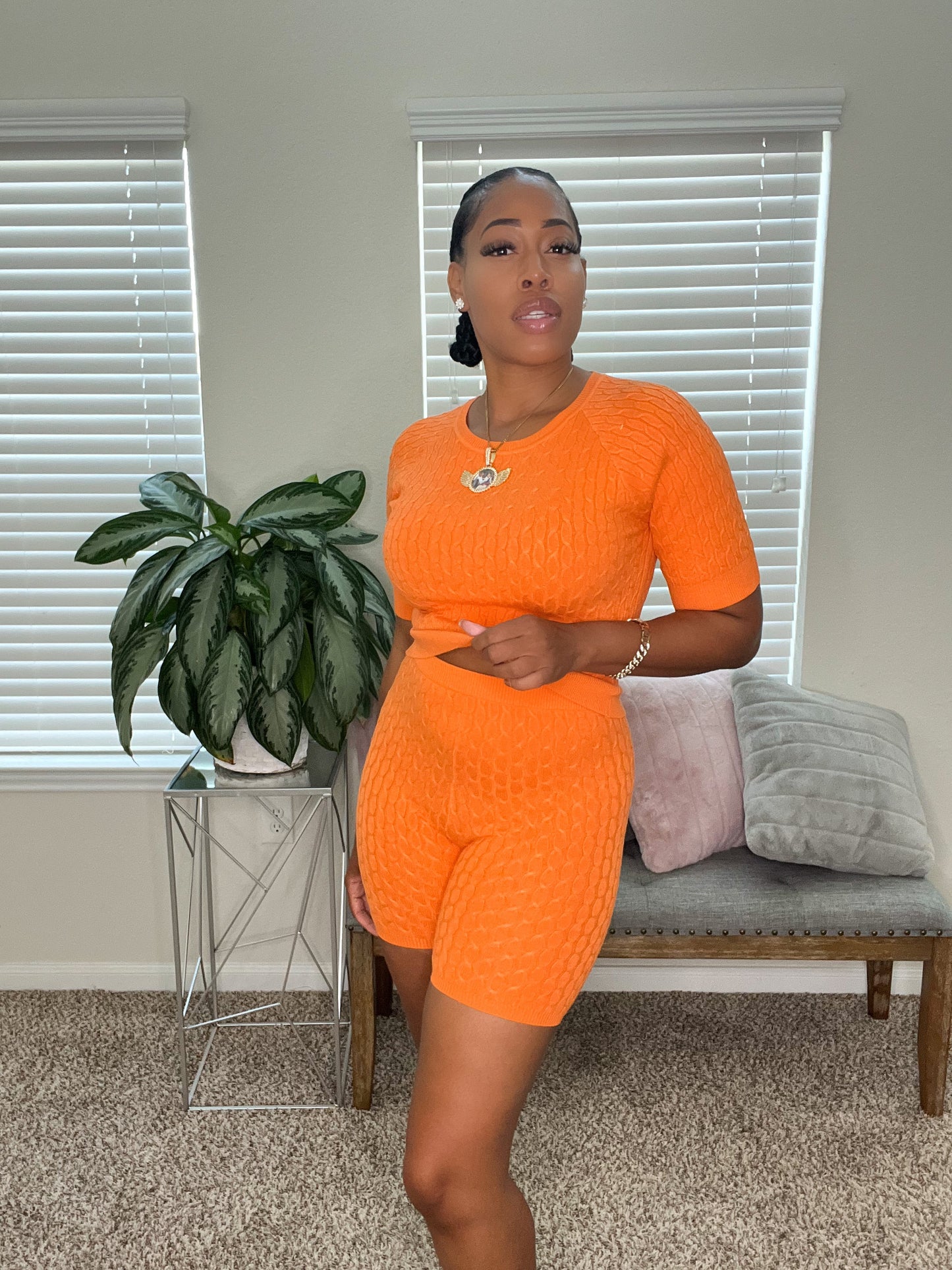 Shorty Set Orange