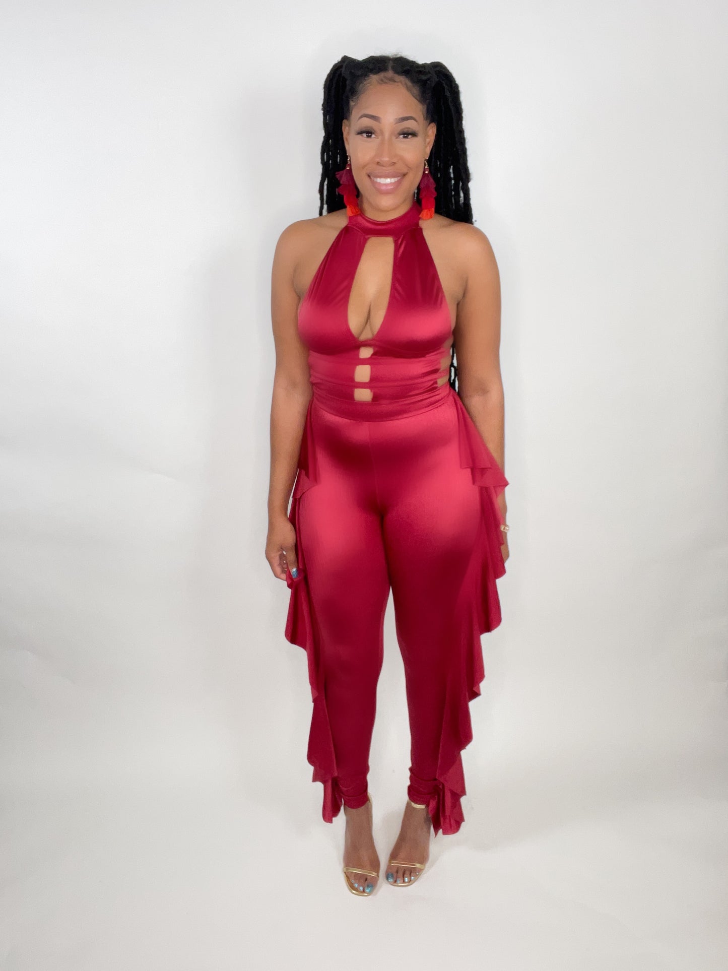 Red Passion Jumpsuit