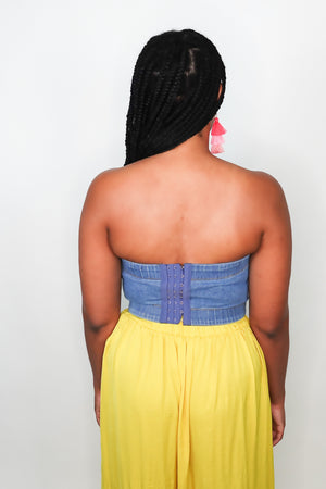 Bejeweled Corset Top