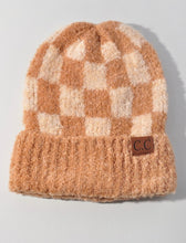 Load image into Gallery viewer, Cuffed Checker Beanie
