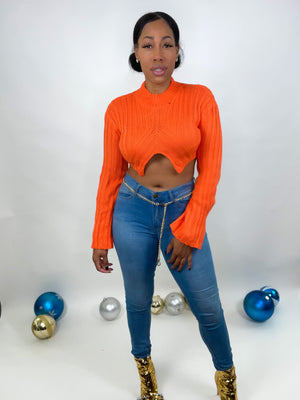 Sweat Her Sweater (Orange)
